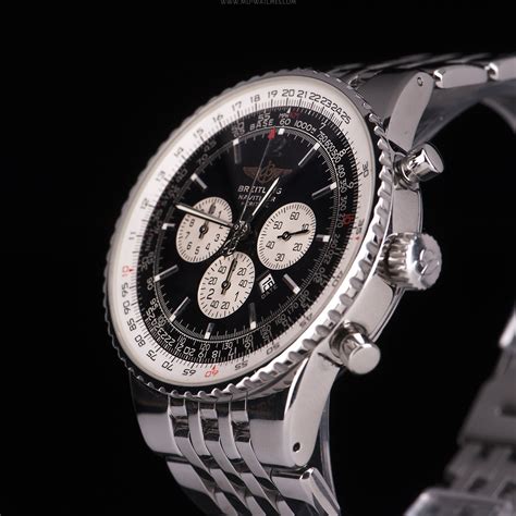 breitling navitmer hereitage stainless|Breitling Navitimer watch.